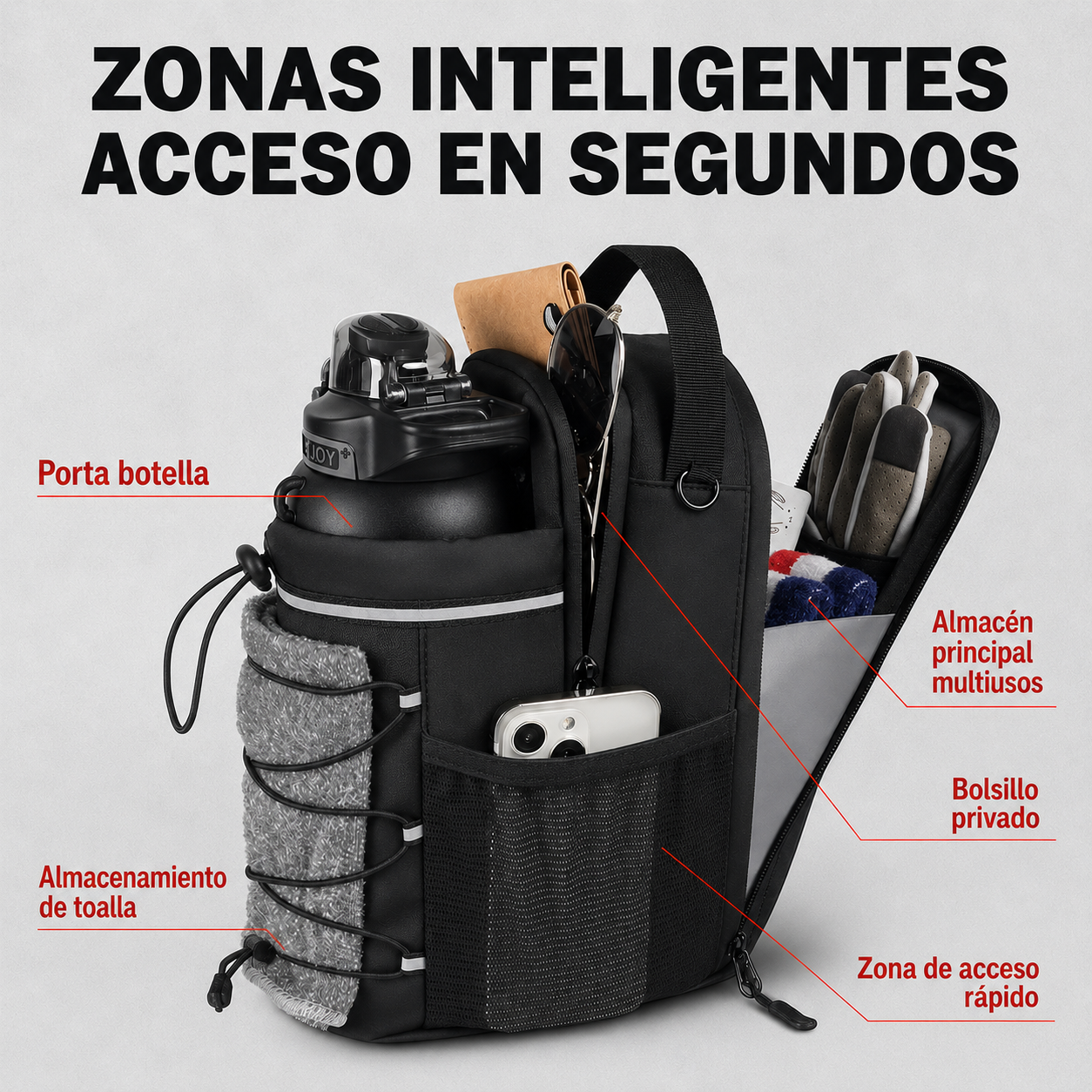 Bolsa Magnética para Gym